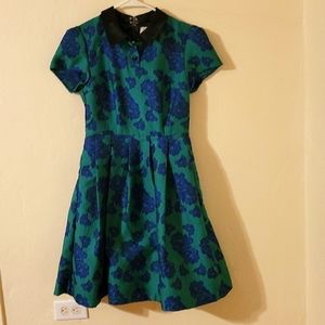 Modcloth floral print retro dress